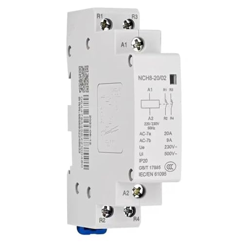 NCH8-20A ���W�����[AC�R���^�N�^ 220V 230V 400V 1NO 1NC 2NO 2NC 4NO NCH8 2 4�t�F�[�Y 1��(NCH8-25A�A2NO2NC)