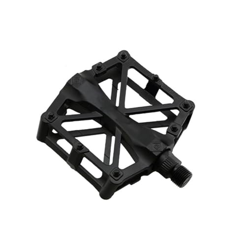YdseozOA Fahrradpedale Fahrrad Aluminium rutschfeste langlebige Mountainbike-Pedale MTB BMX Radfahren Universal-Fahrradpedale Fahrradzubehör (schwarz)