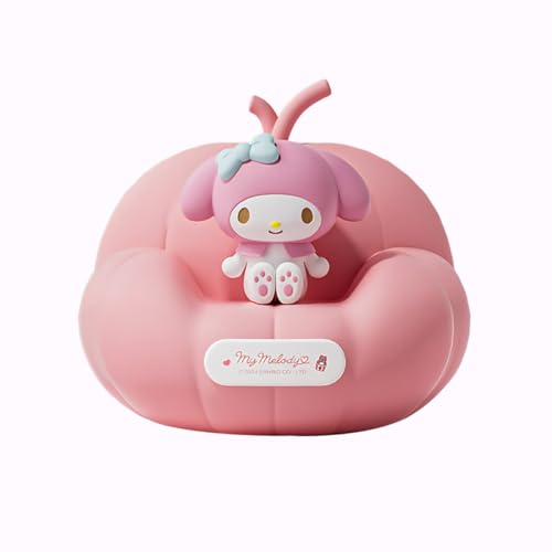 leuaxmy Cute Melody Night Light Cartoon dimmable sili Cone Childrens Night Light Long Battery Life Rechargeable Melody Light Toddler Night Light Gift for Boys and Girls (Pink Melted)