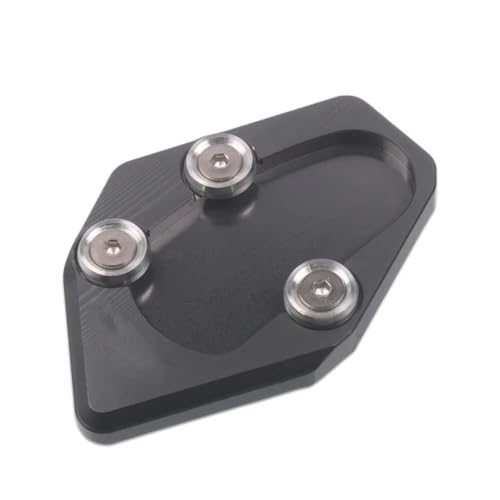 Patin béquille moto pour TMAX 530 2015-2016 plaque support gris