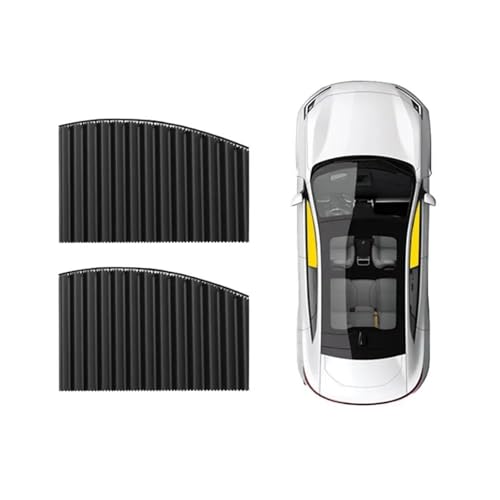 Pare-soleil voiture rideau fenêtre latérale tissu noir pliable auto accessoire