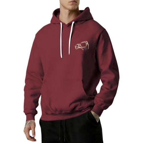 Sudadera con capucha de invierno para hombre ideal para pescar de noche en zonas frías