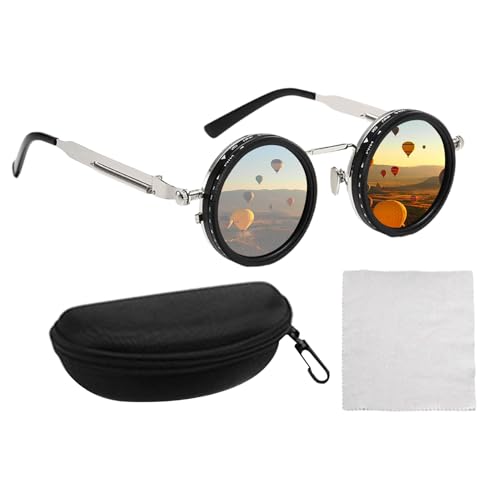Genérico Gafas De Sol Polarizadas Ajustables | Gafas Para Ciclismo Con 1 A 9 Niveles, Unisex con Tono Ajustable y Protección UV para Actividades Deportivas al Aire Libre