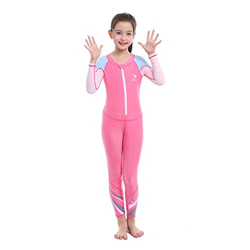 ZCCO Kids Swimsuit, Boys and Girls Full Sunsuit, UPF50+ Rash Guard Wetsuit, Swimwear3