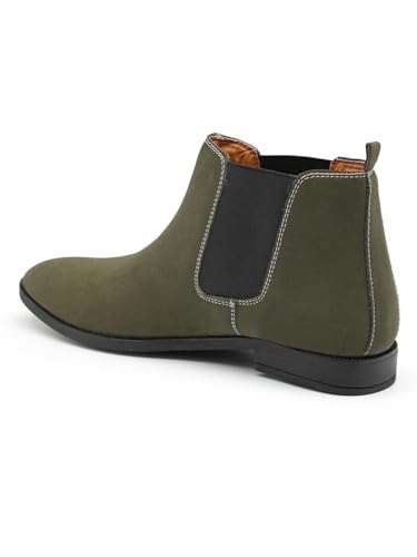 Image of Men's Slip On Fashion Chelsea Boots | High Tops, Soft Cushioned Insole, Comfortable Fit, Trendy, Stylish Boots
