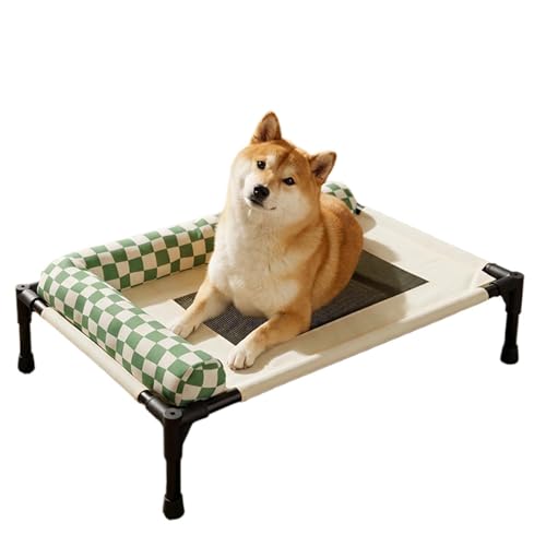 Genérico Hochbett für Hunde, abnehmbares Bett für Haustiere, Erhöhung für Hunde im Freien, Welpen, Hof, Rasen, Camping, Zuhause, Innenbereich, Nachttisch, Erdgeschoss und Sommerboden