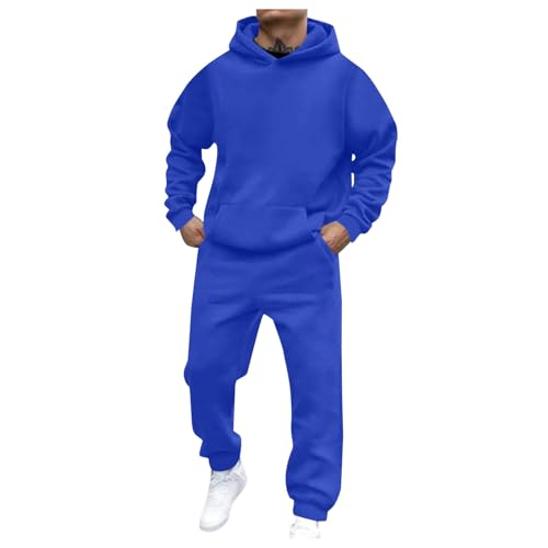 Sweat Suits for Men 2 Piece Set Sport Outfits Pullover Hoodie Sweatshirt Tracksuit & Joggers Sweatpants Sweatsuit Set2