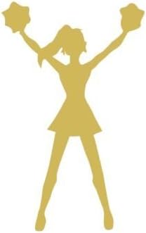 Pompones de madera sin terminar con corte de animadora, gimnasia, equipo deportivo, escuela secundaria, universidad, MDF, estilo 1