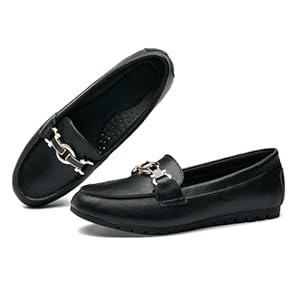 VERDASCO Women’s Loafers Comfort Slip-Ons Flat Work Shoes Casual Moccasins Penny Loafers Lady Dress Shoes