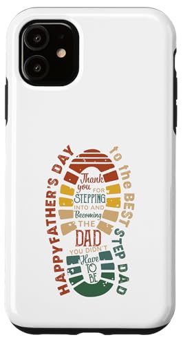 Best Step Dad Ever Happy ���̓� �ʔ��� ���g�� �p�p �p�p �X�}�z�P�[�X iPhone 11 �p