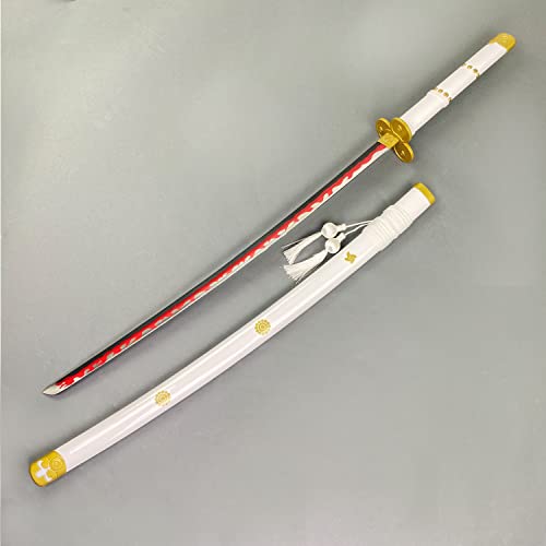 Otakumod Fantasy Roronoa Zoro Samura Metal Swords Katanas Props Replica Zoro Sword-Carbon Steel Blade. for Fans' Collection, Gift, Outdoor Sport Use, Cosplay for Show and Fair (Mingshao)