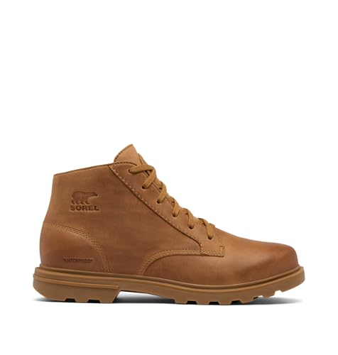 Sorel Men's Cyprus Boot Waterproof Fashion, Velvet Tan/Gum 10, 11