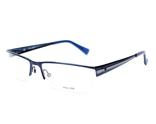Police frame V 8225 08GG Metal Blue