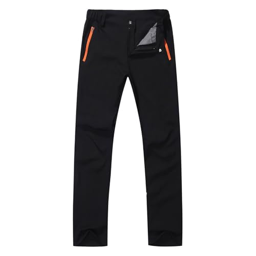 Pantalones Nieve Hombre Cargo Casual Pantalon Trabajo Invierno Pantalón Chandal Trekking Montaña Deporte Impermeable Con Bolsillos Pantalon Termico Softshell Montaña Moto Senderismo Esquiar Aire Libre