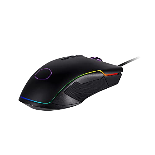 Image of Cooler Master Optical Gaming Mouse (USB /Black /10000dpi /8 Buttons /RGB LED) - MasterMouse CM310