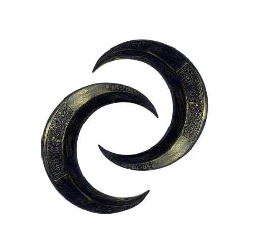 kiasuken 2022 Moon Knight Cosplay Accessories, Halloween Cosplay Weapon Prop, Moon Knight Crescent Dart Cosplay Accessories (Bronze,2pcs)