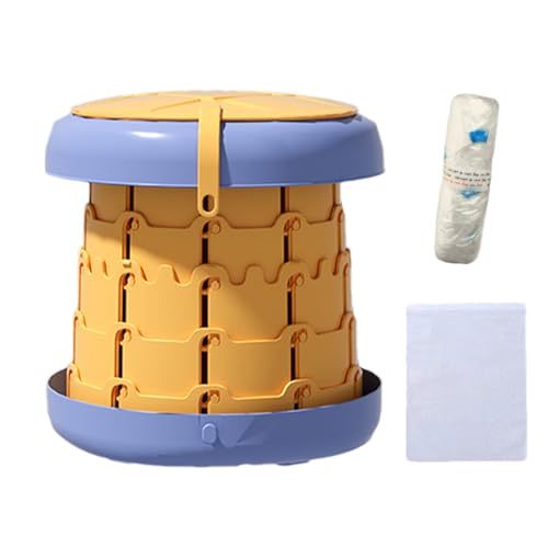 Orinal portátil para niños, cómodo entrenador de limpieza rápida | Inodoro portátil para niños y niñas, viajes, camping, al aire libre, interior y salidas al parque