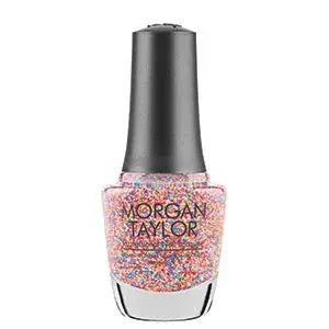 Morgan Taylor Professional Nail Lacquer Glitters, Glitter Nail Polish, Long Lasting Nail Polish, 0.5 oz.