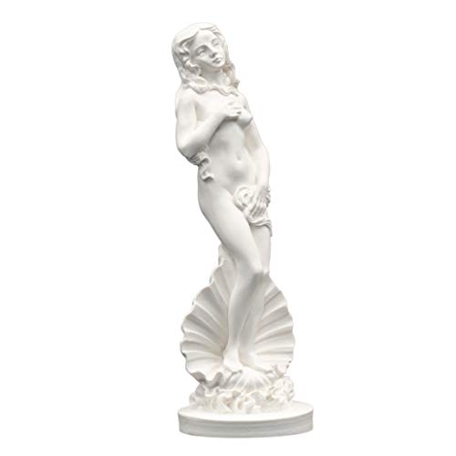Estatua artesanal de alabastro Afrodita 6.48 pulg miniatura 6
