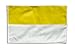 Produktbild Flaggenfritze® Flagge Streifen gelb-weiß - 30 x 45 cm