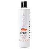 NAVIR Profesional | Champú protector del color para cabello teñido – Limpieza suave con botánicos y prebióticos – Brillo e hidratación | Sin sulfatos agresivos, parabenos ni siliconas – 300 ml