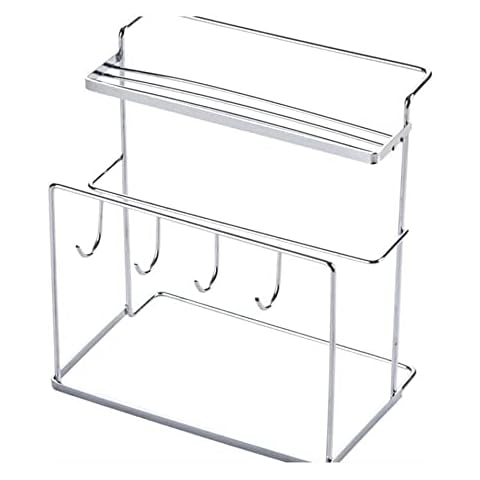 NIANXINN Metal Cutting Board Storage Rack Pot Rack Wall Mounted Knife Holder Kitchen Utensil Organizer Rack knife block Cover