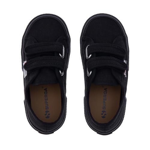 Superga 2750 Cotjstrap Classic, Sneaker, Unisex - Bambini E Ragazzi, Blu (Navy 933), 31 Eu - 10