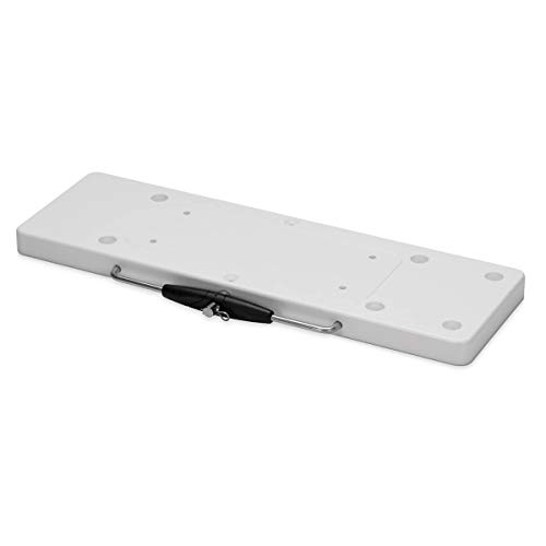 Minn Kota 1854019 RTA 19 Riptide Fortrex, Riptide Maxxum, Riptide Edge Compatible Quick Release Bracket Motor Mount, White Composite