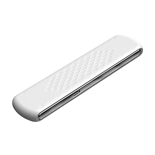 Lckiioy -Bluetooth-Lautsprecher Knochenleitung Kabellose Stereo-Soundbar Musikbox Eingebautes WeißEs Rauschen Verbessert das Schlafweiß