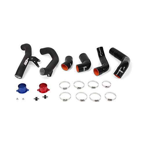 Mishimoto MMICP-CIV-16KWBK Intercooler Pipe Kit Fits Honda Civic 1.5T, 2016+/Honda Civic Si, 2017+ Wrinkle Black