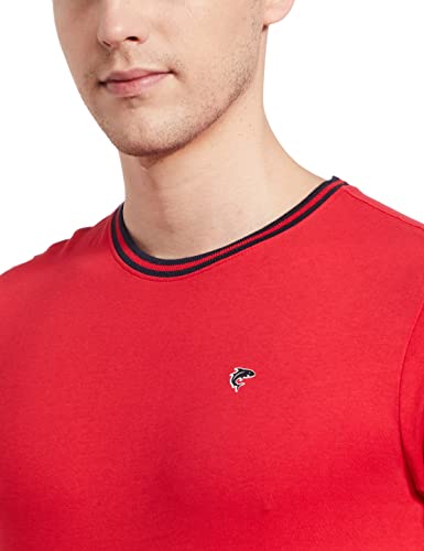 Image of Ruggers Men's Solid Slim Fit T-Shirt