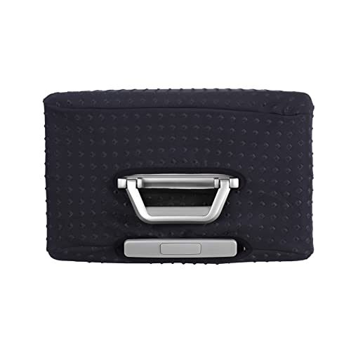 Image of LEAFOREST Spandex Elastic Water Resistant Protective Travel Suitcase Cover Fits 19-32 Inch, Black, L, Dress Up