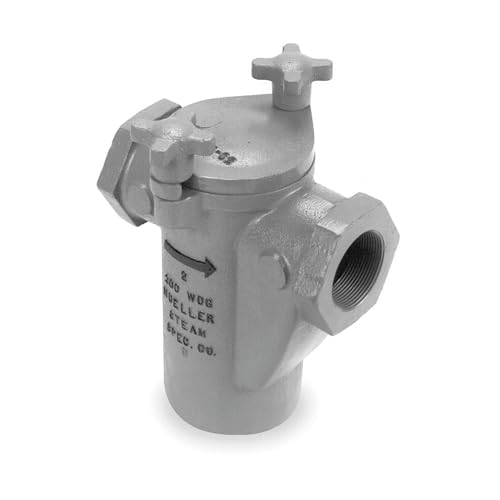 Mueller Steam Specialty - 11/2 125 SS SCREWED - Basket Strainer, Cast SS Body, 1 1/2 In