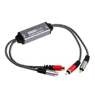 Seamlessly integrates with mixers, amplifiers, and AV receivers to resolve buzzing interferences during critical time like podcast recordings, film scoring, or immersive gaming ground loop hums and deliver clear sound with this 2channel noise isolato...