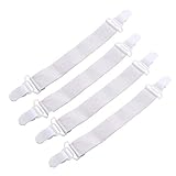Photo Gallery cinture per lenzuola, 4 chiusure per coprimaterassi con piccola fibbia, clip elastiche per coprimaterasso, cinghie regolabili per coprimaterasso, lenzuolo, cuscino per divano Photo Gallery cinture per lenzuola, 4 chiusure per coprimaterassi con piccola fibbia, clip elastiche per coprimaterasso, cinghie regolabili per coprimaterasso, lenzuolo, cuscino per divano