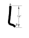 Dayco 72043 Curved Radiator Hose