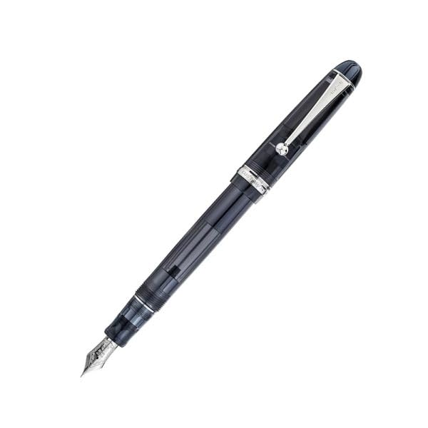 Image of PILOT Custom 74 Tinted Black CT Fountain Pen - 14KT Gold FINE Nib