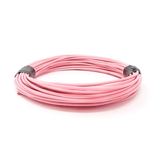 DBG 0.75mm² Automotive Cable – 18 AWG Single Core Thin Wall PVC Wire, 14A Current Rating, Flexible, Ideal for Auto, Marine, and DIY Electrical Applications (Pink, 100 Metre)