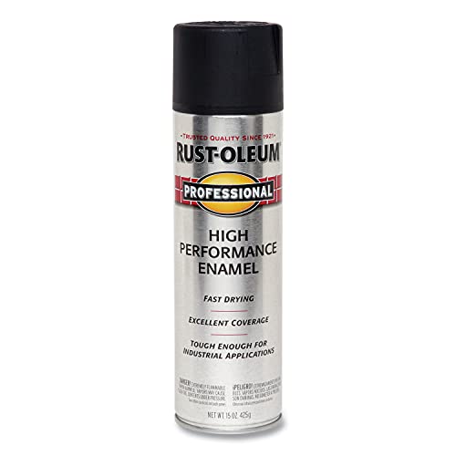 Rust-Oleum Professional High Performance Semi-Gloss Black Spray Paint - image 1