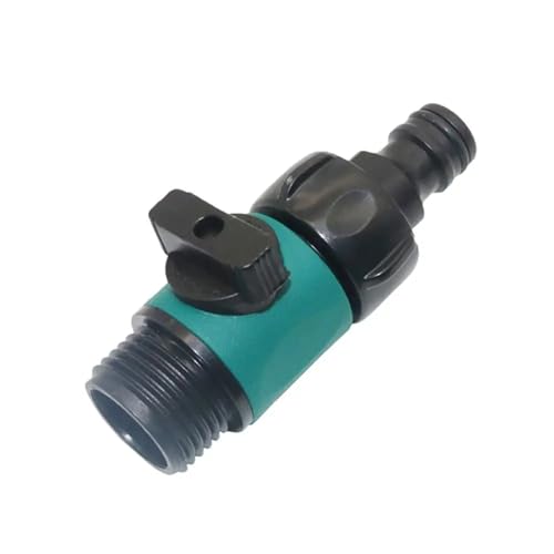 Válvula de plástico de 3/4" con rosca macho para control de riego 2