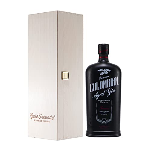 Dictador Colombian Aged Gin mit Geschenk-Holzkiste