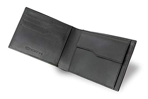 ColdFire Tactical Carbon Fiber Wallet with Coin Pocket for Men. Handmade EDC Genuine K- Leather Mens Wallet - Slim Bifold RFID Credit Card Holder. Gift for Him2