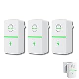 Amp Shield Energy Saver, AmpShield Smart Electricity Stabilizer & Surge Protector, Plug-in Device for Voltage Regulation, Current Balancing & Appliance Efficiency – Home, Office & Factory Use (3pcs)