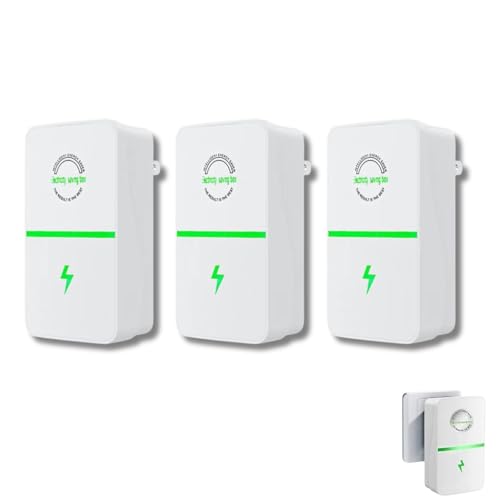 AmpShield Energy Saver, Smart Electricity Stabilizer & Surge Protector, Plug-in