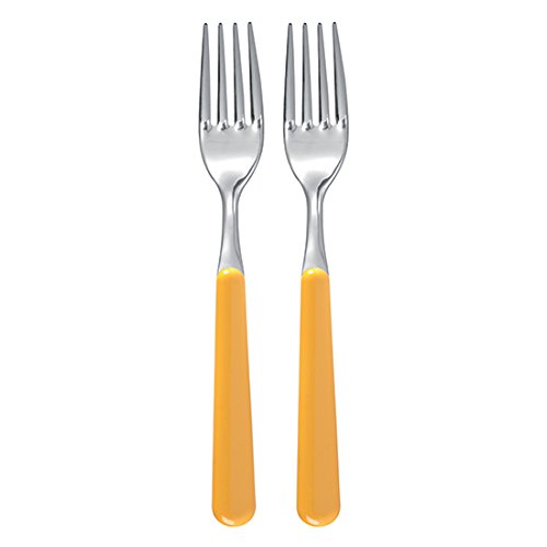Fourchette de table Amsterdam effet bois (lot de 6