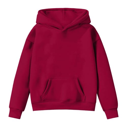 Girl's Oversized Hoodies 2025 Fall Winter Preppy Back to School Clothes Kids Casual Pullover Sweatshirts Athletic Tops 5-15Y2