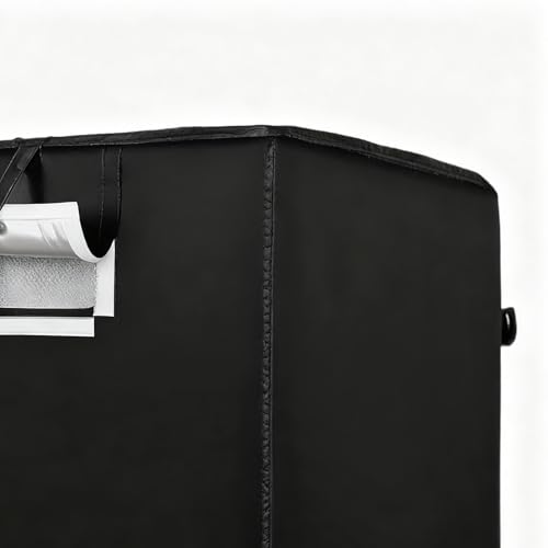 Cubierta para rack de velocidad impermeable que evita el polvo en estantes de panadería 8
