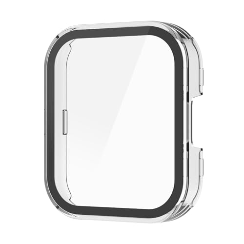 軽量時計プロテクターアップグレードされた PC カバーフルカバレッジバンパー & 強化ガラススクリーンプロテクターフルカバー用