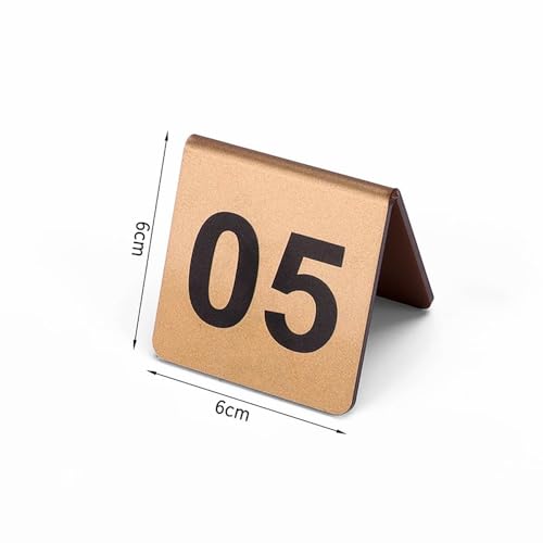Numéro de table de mariage stable en V pour éviter les chutes sur vos tables - 3