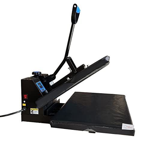 Fancierstudio Dg Heat Press 16×24 T-Shirt Heat Press Sublimation Heat Press Bottom Tray Slide Out 2.5" When Open Dg16X24 Bp #TOP2